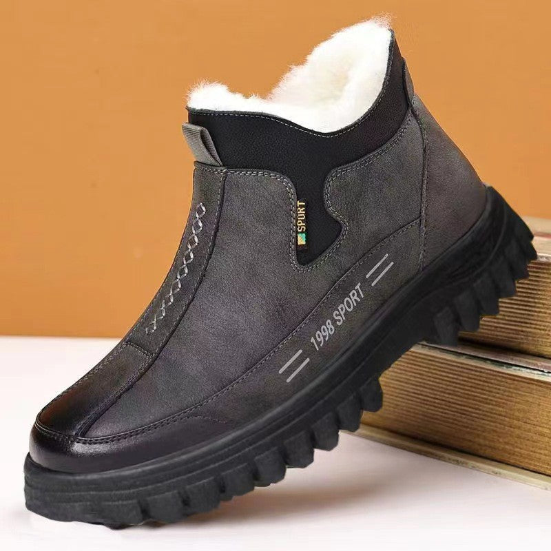 Damen Winterstiefel mit flauschigem Innenfutter von EB