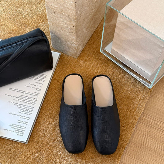 Damen Komfortable und elegante Clogs aus hochwertigem Leder EB