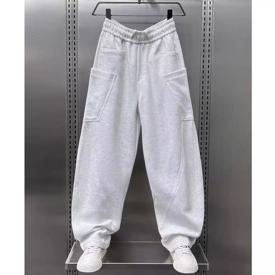 Damen bequeme Sweathose mit Cargo-Taschen EB