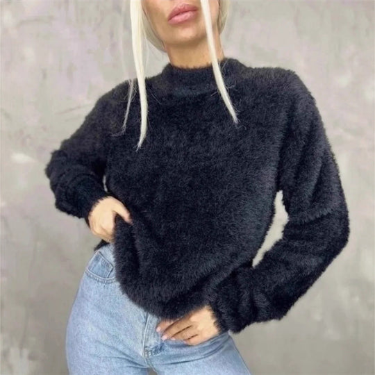 Damen Kuscheliger Pullover EB