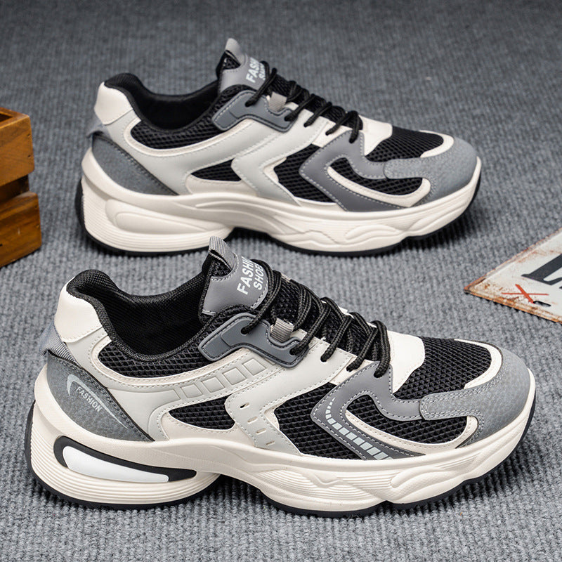 Damen Sportliche Sneakers mit atmungsaktiver Netzstruktur und ergonomischer Dämpfung EB