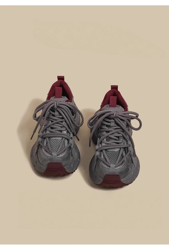 Damen Sportliche Sneaker mit atmungsaktivem Material und dämpfender Sohle EB
