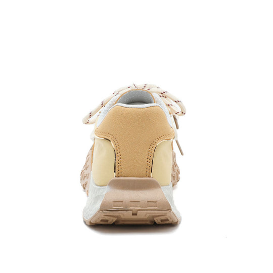 Damen Sportliche Sneaker mit Komfortsohle und atmungsaktivem Obermaterial EB