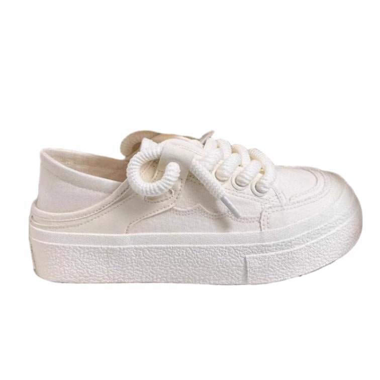 Damen Sportliche Sneakers im minimalistischen Design mit komfortabler Gummisohle EB