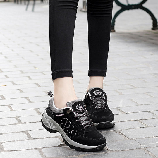 Damen Sportliche Freizeitschuhe mit rutschfester Sohle und dämpfender Einlage EB