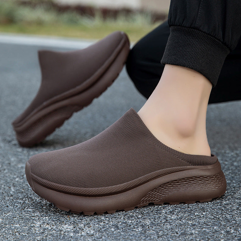 Damen Bequeme und flexible Clogs mit rutschfester Sohle EB