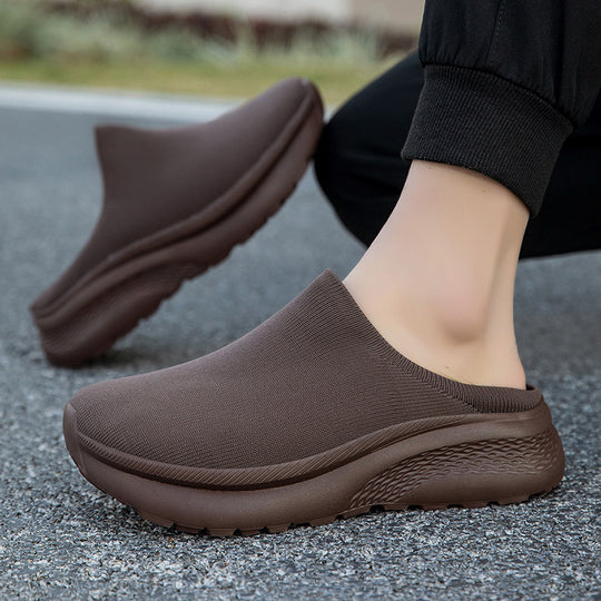Damen Bequeme und flexible Clogs mit rutschfester Sohle EB