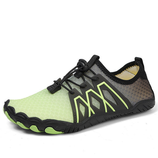 Damen Sportliche Aqua-Schuhe mit elastischem Schnellschnürsystem und rutschfester Sohle EB