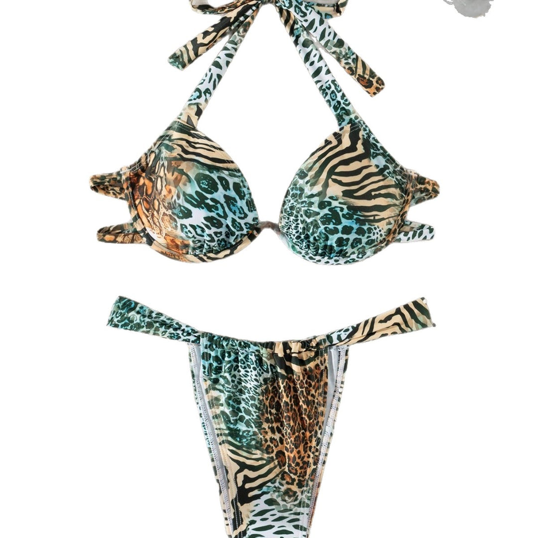 Damen Luxuriöser Leo-Bikini EB