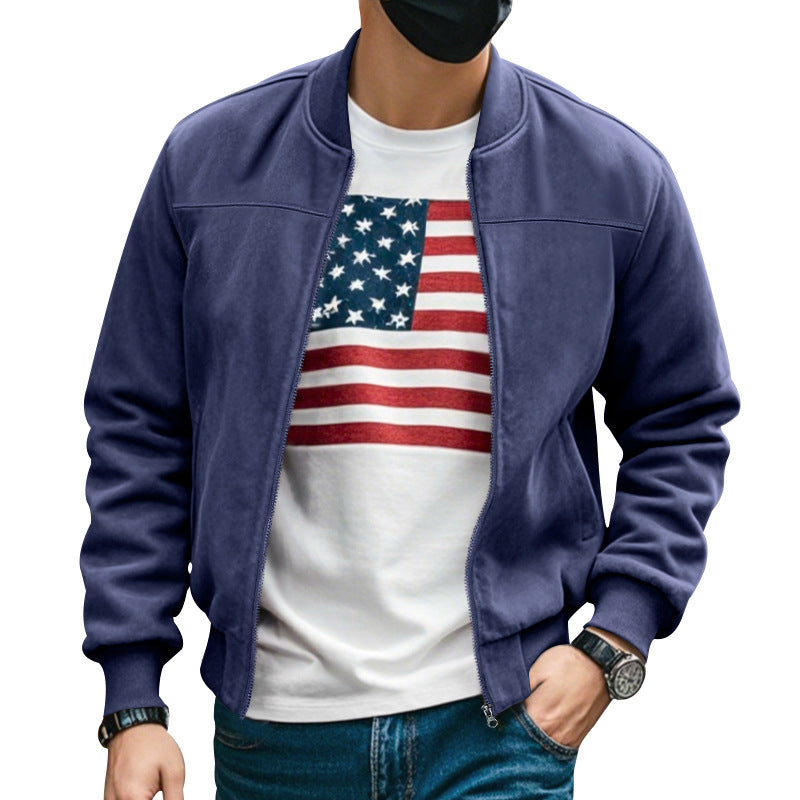 Herren Sweatjacke mit praktischem Reißverschluss und modischem Design EB