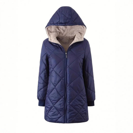 Damen gesteppte Winterjacke EB