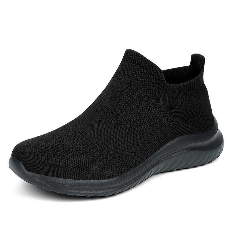 Damen Flexibles Strick-Sportschuhe mit atmungsaktivem Obermaterial EB