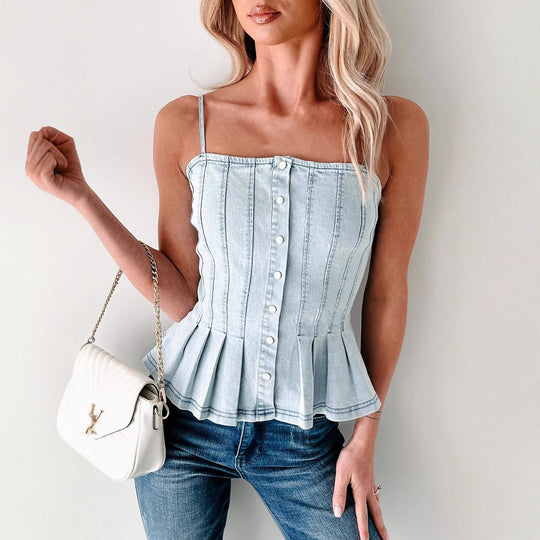 Damen Jeans Top EB