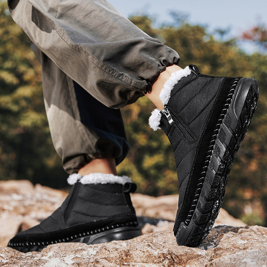 Damen Winterboots mit warmem Futter und rutschfester Sohle EB