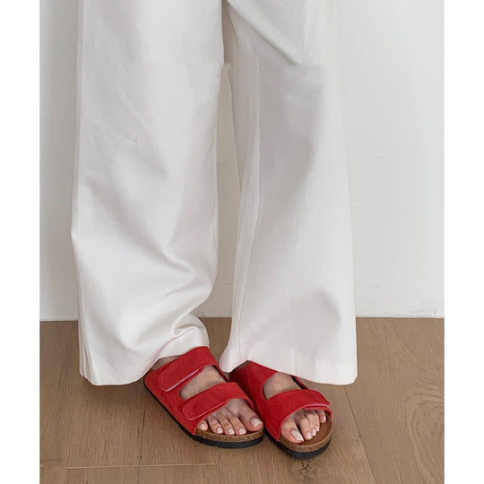 Damen Komfortable Clogs mit verstellbarem Riemchen EB