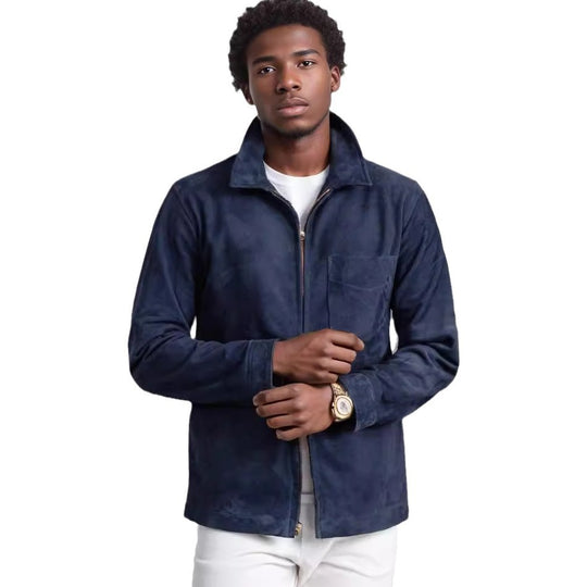 Herren modische Softshelljacke mit hochklappbarem Kragen EB