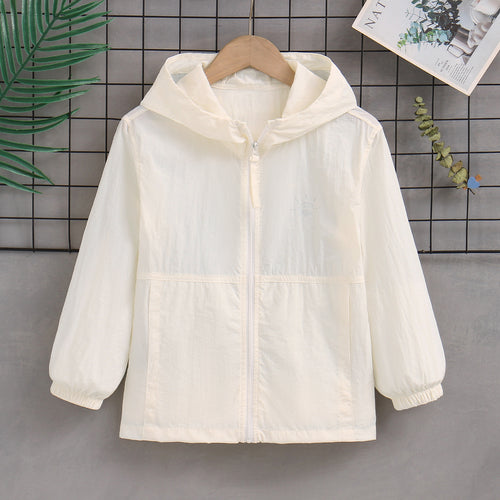 Damen nan leichte ultradünne UV-Schutz-Sommerjacke mit Kapuze R&B