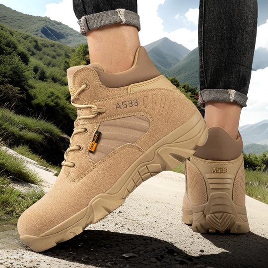 Herren hochfunktionale Trekkingstiefel mit verstärktem Knöchel EB