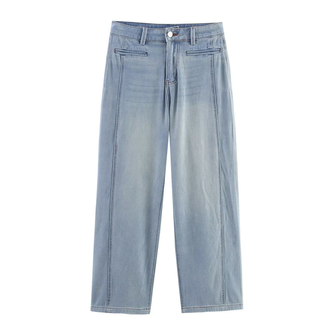 Damen weit geschnittene Jeans EB