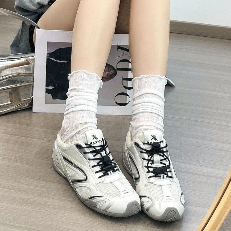 Damen sportliche Laufschuhe mit atmungsaktiver Oberflächenstruktur und stabiler Dämpfungstechnologie EB