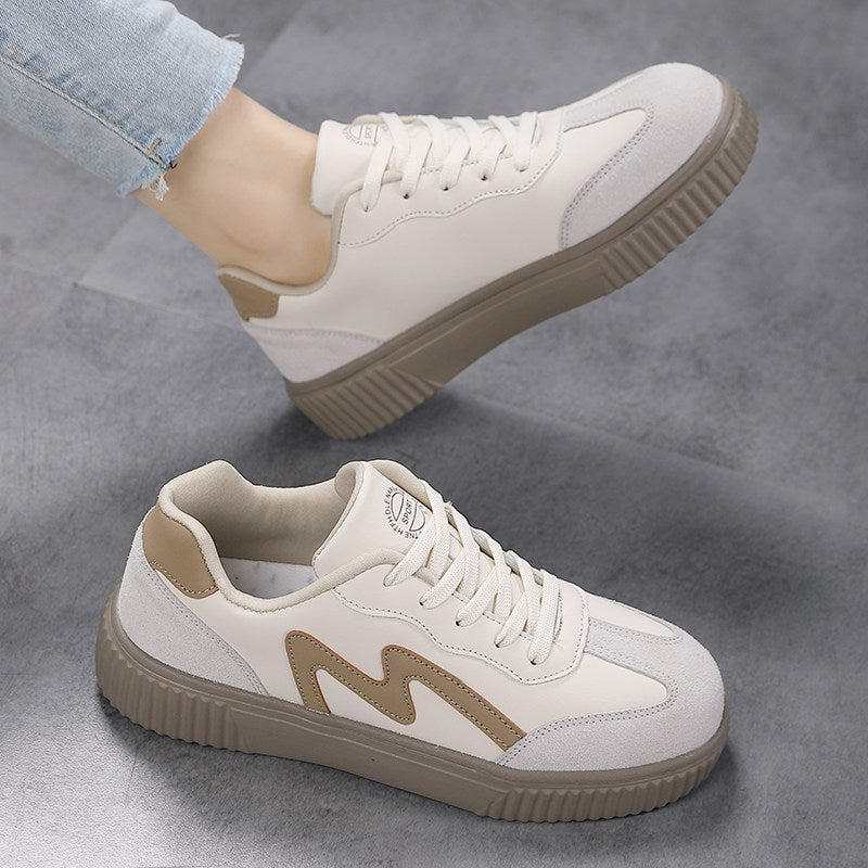 Damen Sneakers mit stylischem Minimaldesign und rutschfester Sohle EB