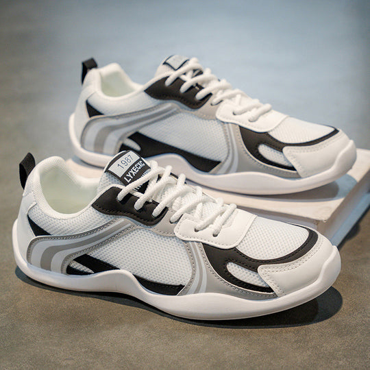 Damen Sportliche Lauf-Sneaker mit atmungsaktiver Mesh-Oberfläche und flexibler Sohle EB