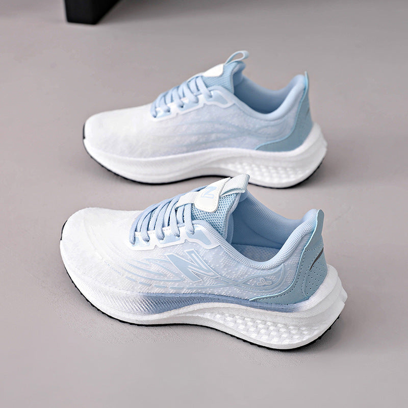 Damen Sportliche Laufschuhe mit atmungsaktiver Mesh-Oberfläche und dämpfendem Fußbett EB
