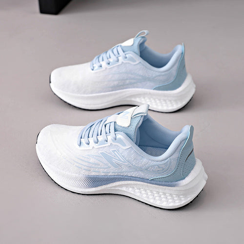 Damen Sportliche Laufschuhe mit atmungsaktiver Mesh-Oberfläche und dämpfendem Fußbett EB