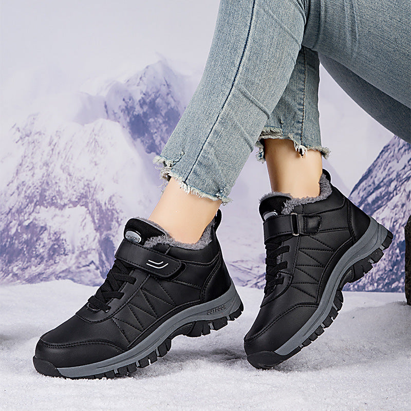 Damen Wetterfeste Outdoor-Sneakers mit isolierendem Innenfutter und rutschfester Sohle EB