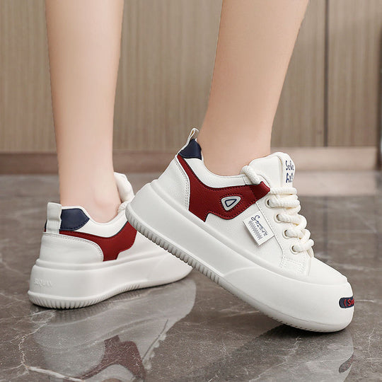 Damen Komfortable Sneakers mit atmungsaktiver Obermaterialstruktur und rutschfester Sohle EB