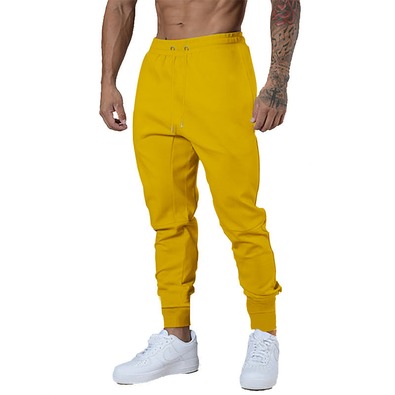 Herren Slim-Tapered Sweat-Jogger mit elastischem Tunnelzugbund & gerippten Knöchelbündchen EB