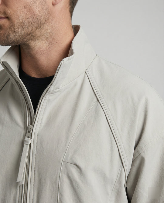 Herren leichter funktionaler Blouson mit Raglanärmeln, Zweiwege-Reißverschluss und Kordelzugsaum EB