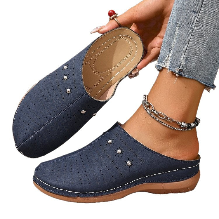 Damen Komfortable und elegante Clogs EB