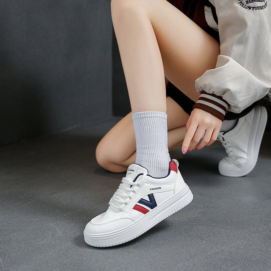 Damen Sportliche Sneaker mit dämpfender Sohle und klassischem Design EB