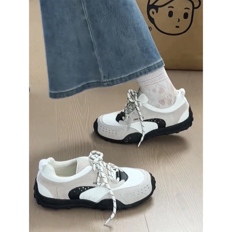 Damen Sportliche und atmungsaktive Sneakers mit rutschfester Sohle EB