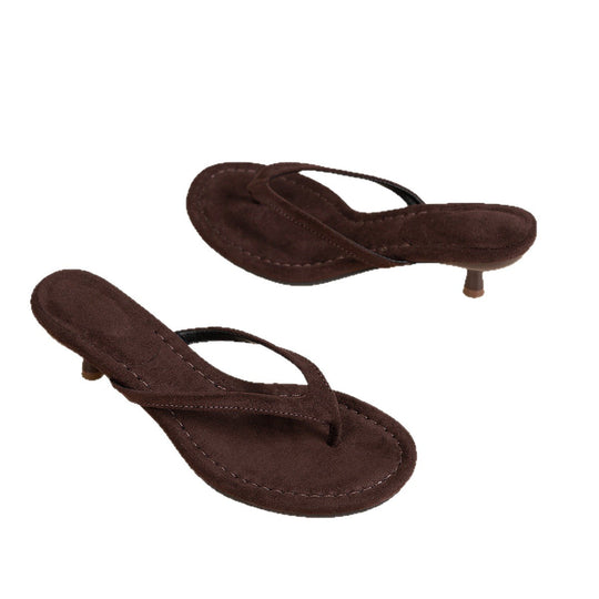 Damen Flip-Flops mit eleganter Absatzhöhe EB
