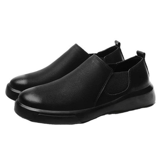 Damen bequeme Slip-On Sneakers mit elastischem Seitenstreifen und atmungsaktivem Obermaterial EB