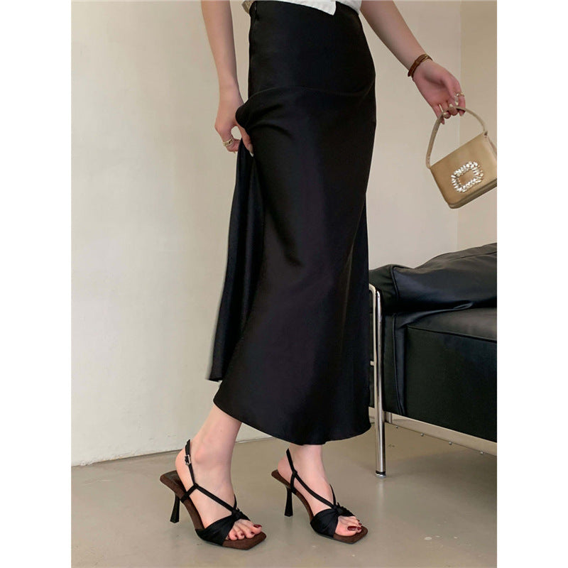 Damen elegante Slingback Sandalen mit dekorativer Schleifenverzierung EB