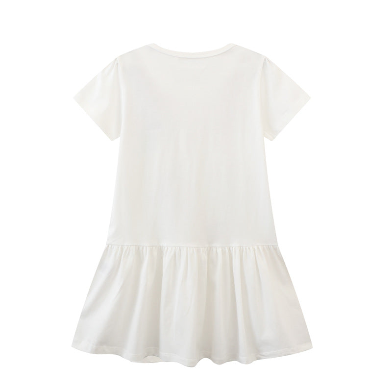 Mädchen Tüllkleid mit zauberhaftem Feenmotiv EB