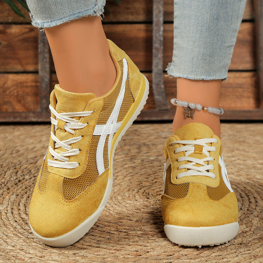 Damen Sneakers im sportiven Mesh-Design mit bequemer Dämpfung EB