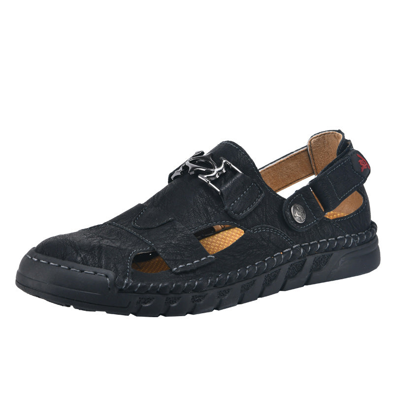 Herren Atmungsaktive Sandalen mit praktischem Klettverschluss EB