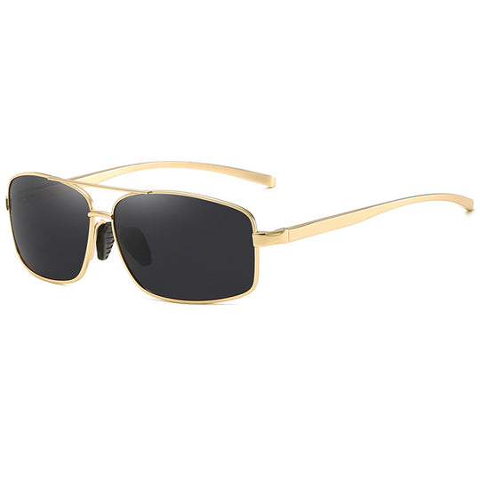 EB | Vintage Square Aluminium Magnesium Polarisierte Sonnenbrille