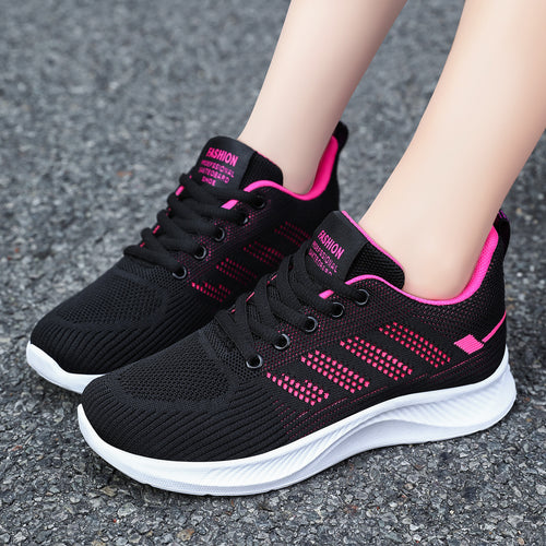 Unisex nan atmungsaktive Strick-Sneaker mit leichter Memory-Fußbett Sohle EB