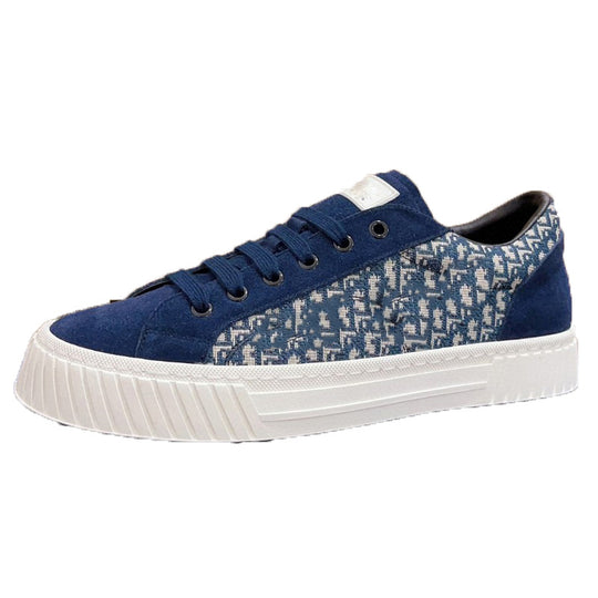 Damen modische Sneakers aus hochwertigem Wildleder mit eleganter Druckstruktur EB