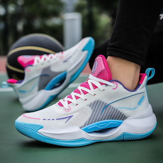 Herren niedriger Basketball-Sneaker mit stabilisierender TPU-Brücke und reaktiver EVA-Zwischensohle EB