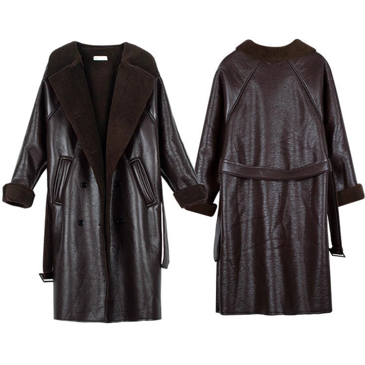 Damen oversized Steppmantel EB
