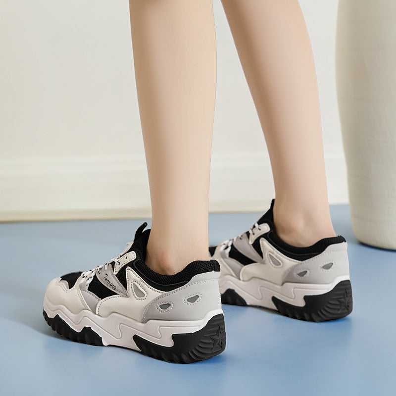 Damen Lifestyle Sneakers mit atmungsaktivem Mesh und rutschfester Sohlenkonstruktion EB