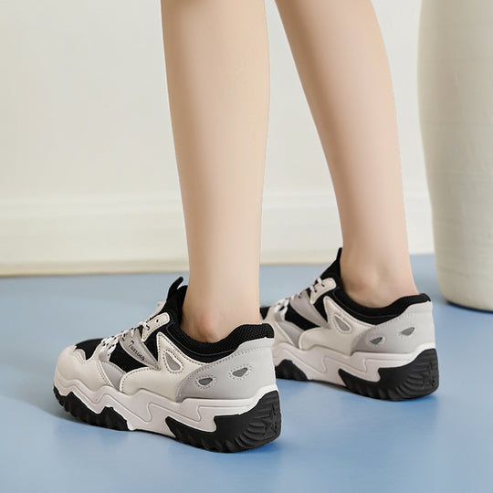 Damen Lifestyle Sneakers mit atmungsaktivem Mesh und rutschfester Sohlenkonstruktion EB