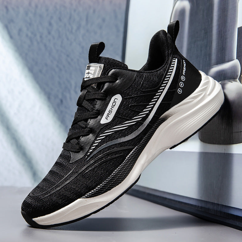 Damen Sportliche Dämpfungs-Sneaker mit atmungsaktivem Obermaterial EB