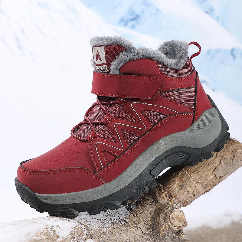Herren Winter-Wanderschuhe mit hohem Knöchelschutz und isolierendem Futter EB